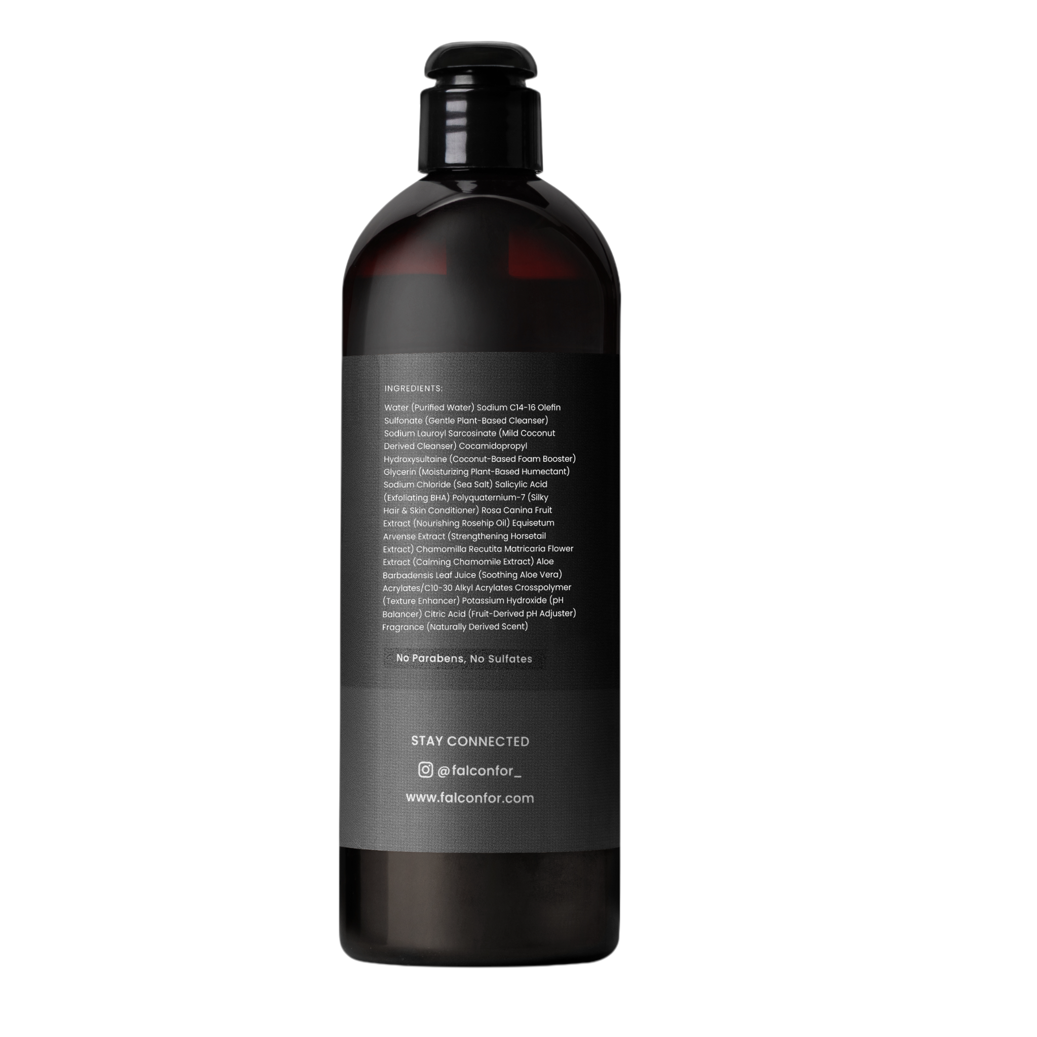 Charcoal Breeze Hair Face Body Wash