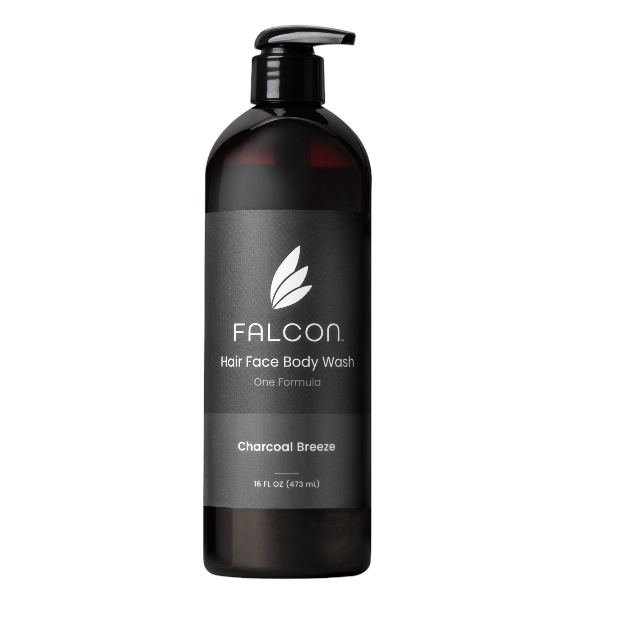 Charcoal Breeze Hair Face Body Wash - Falcon – Falcon Personal Care